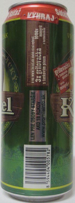 Kozel 11% MEDIUM zal. 1874 VÝČEPNÍ LEŽÁK Súťaž (SK) (50cl) (T/O) č.1