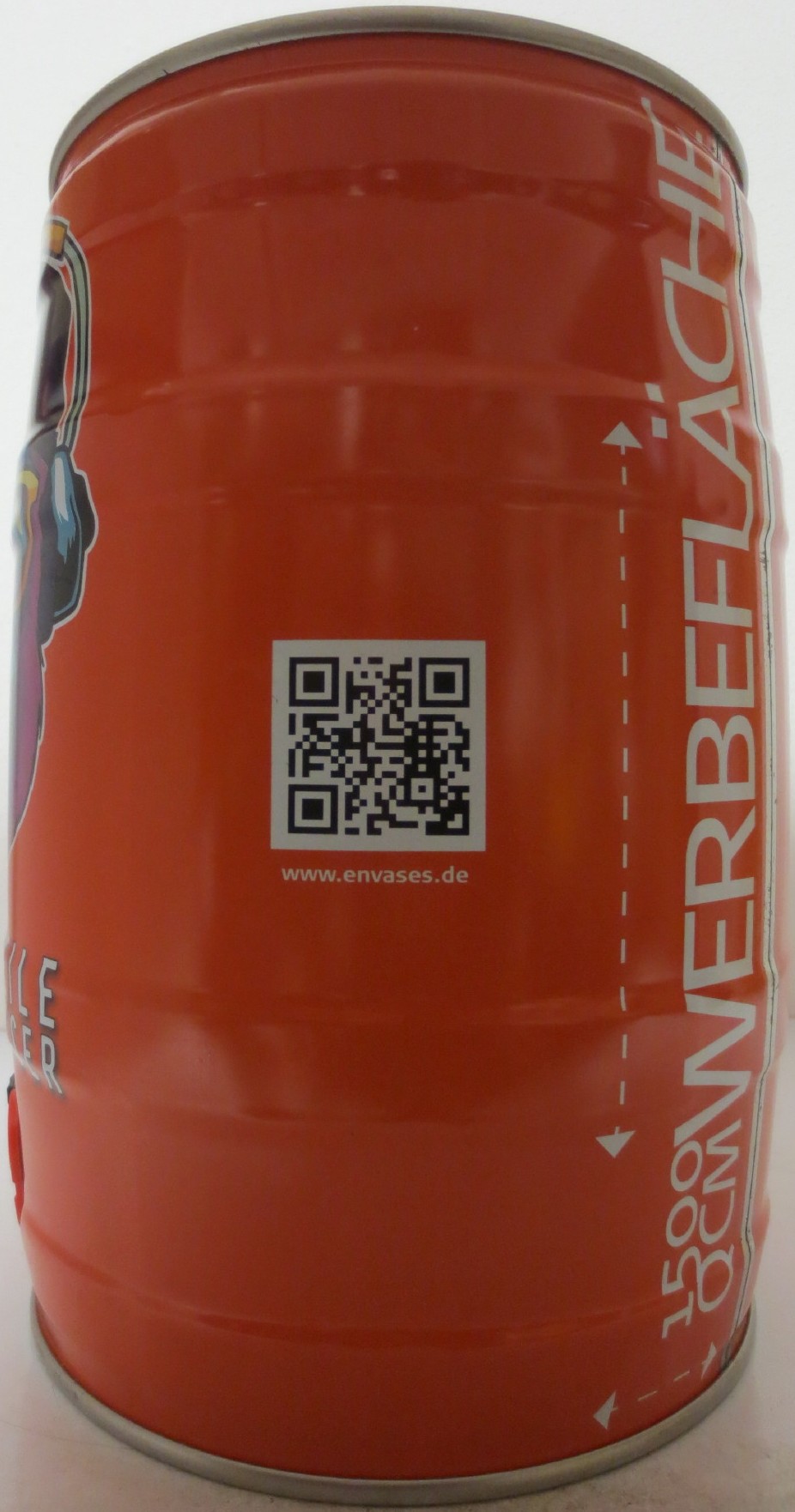 AFFENGEILE WERBEFÄSSER (5L) Nr.3 (červený)