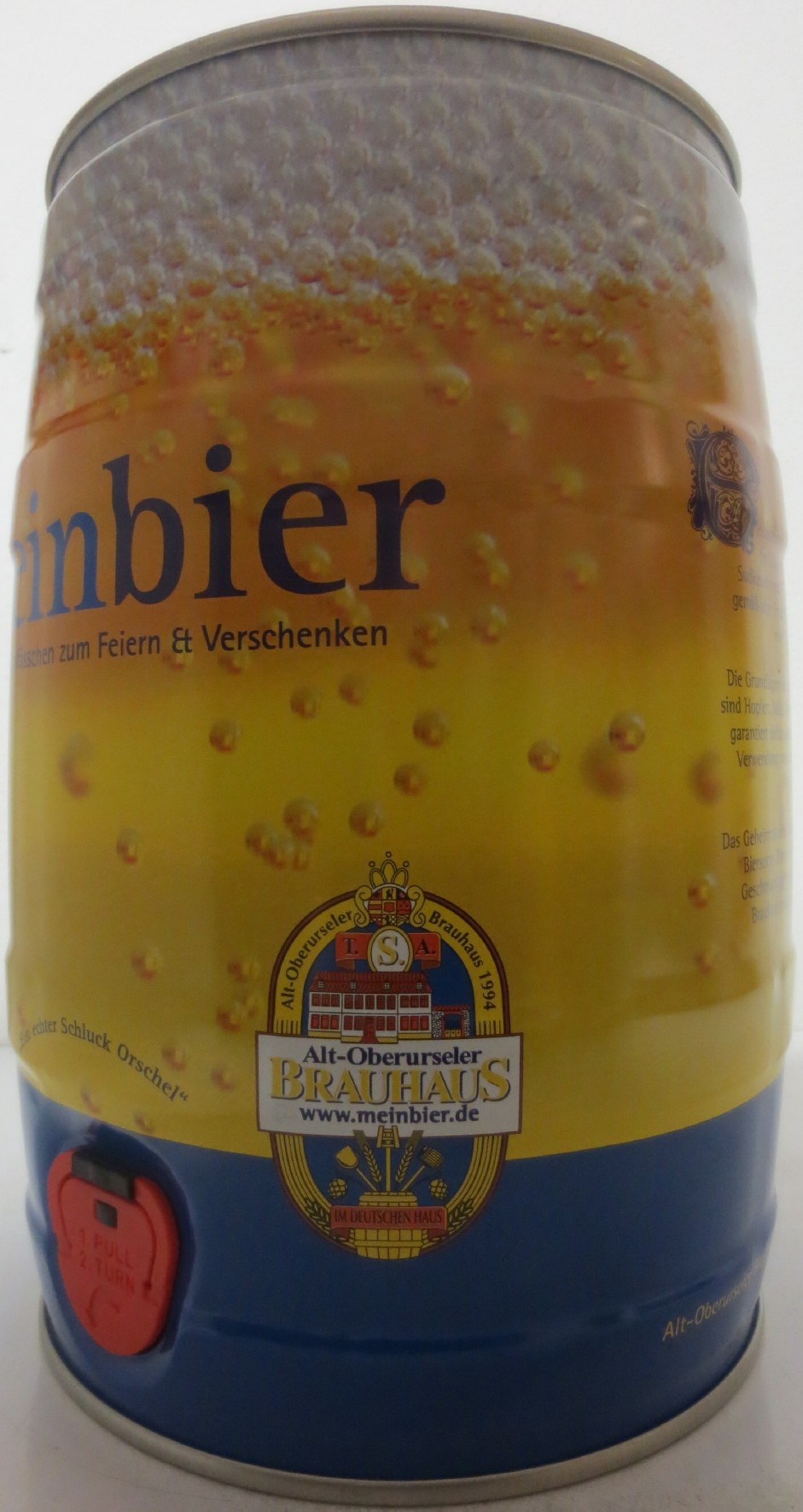 BRAUHAUS Alt-Oberurseler meinbier (5L) Nr.1 