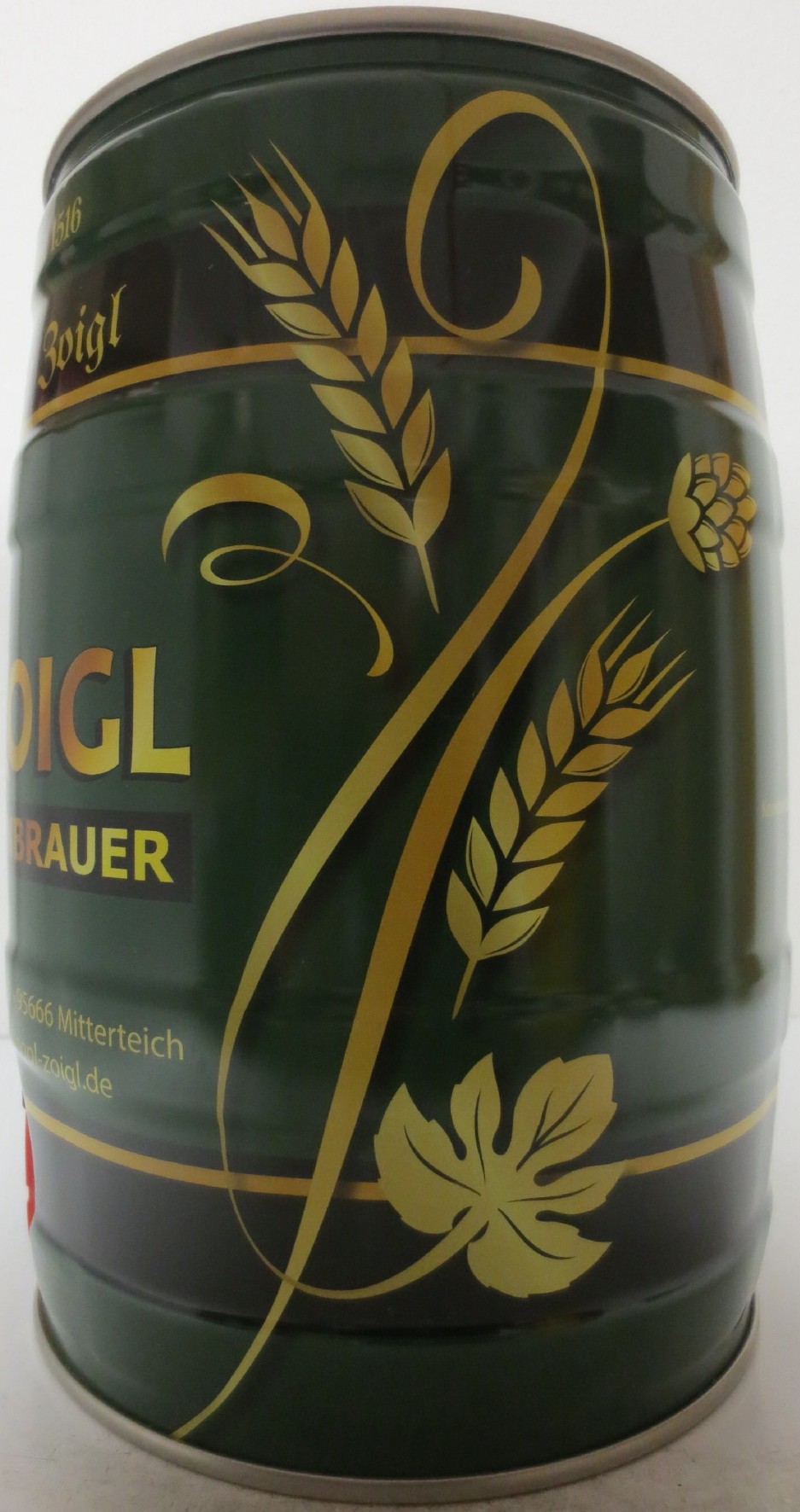 ZOIGL ECHTER VON KOMMUNBRAUER Mitterrteicher Zoigl (5L) Nr.1