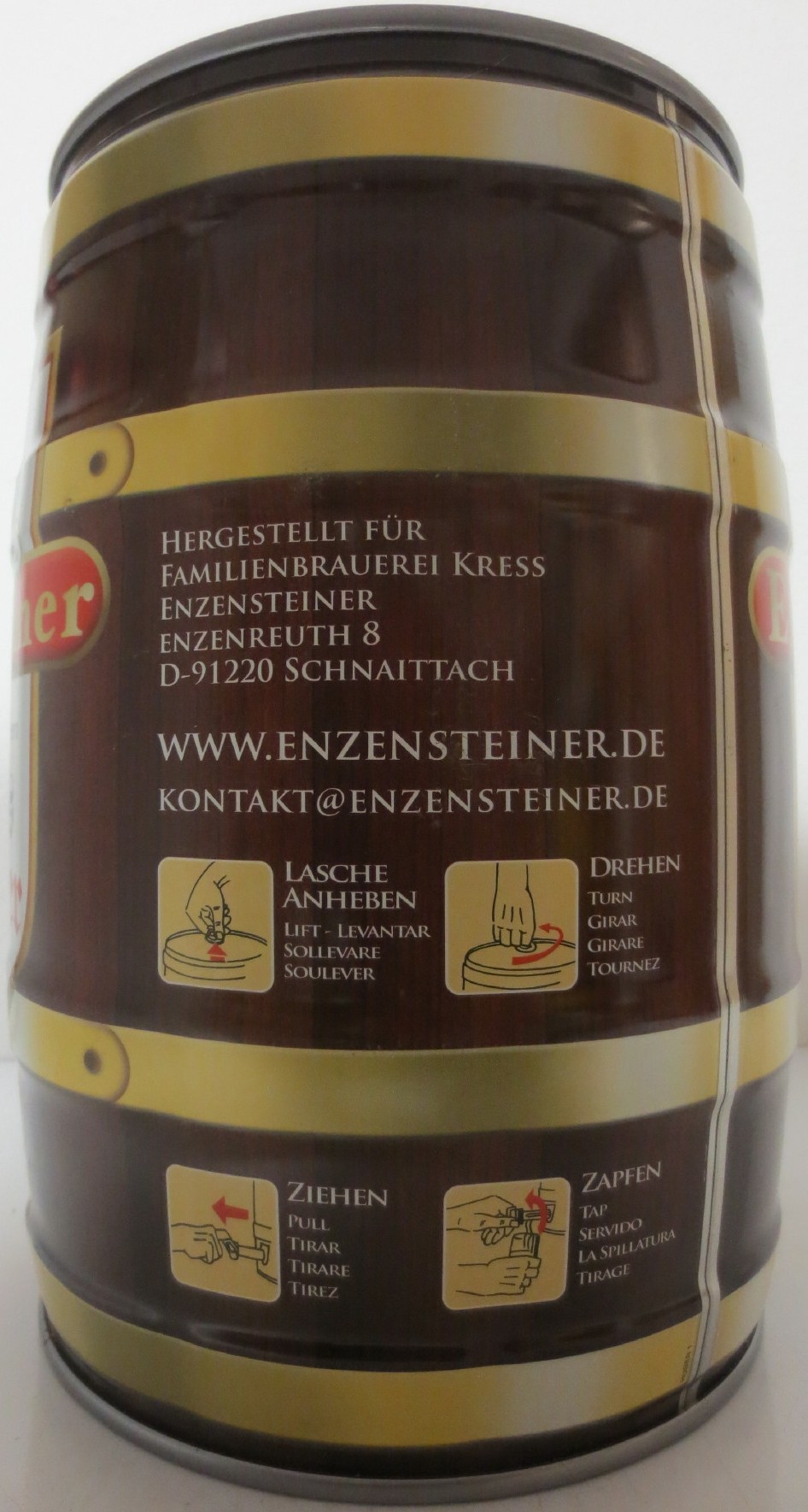 Enzensteiner Dunkles Landbier (5L) Nr.1 
