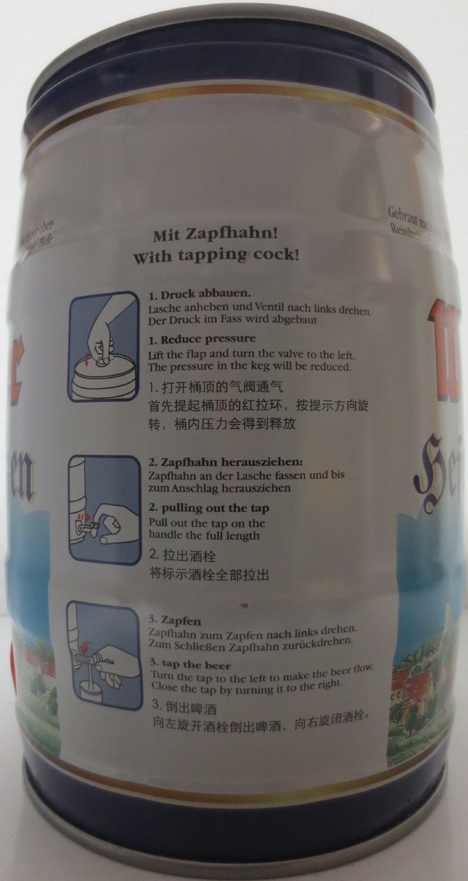 Wacker hefe Weizen HELL (5L) Nr.1 