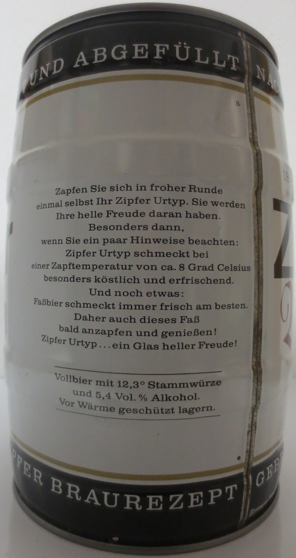 Zipfer Urtyp Inhalt: 5 Liter (5L) Nr.1 