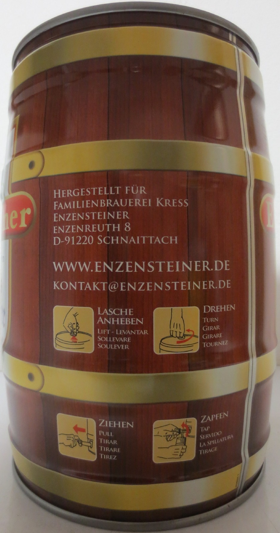 Enzensteiner Dunkles Landbier (5L) Nr.2 TEST!!!