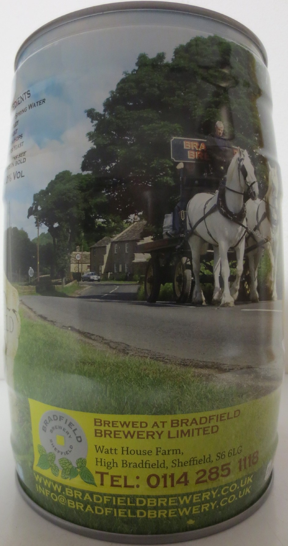 BRADFIELD BREWERY FARMERS sixer PALE ALE (5L) Nr.1