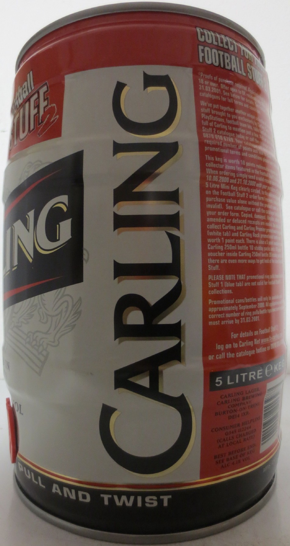 CARLING BREWED IN BRITAIN (5L) Nr.2 