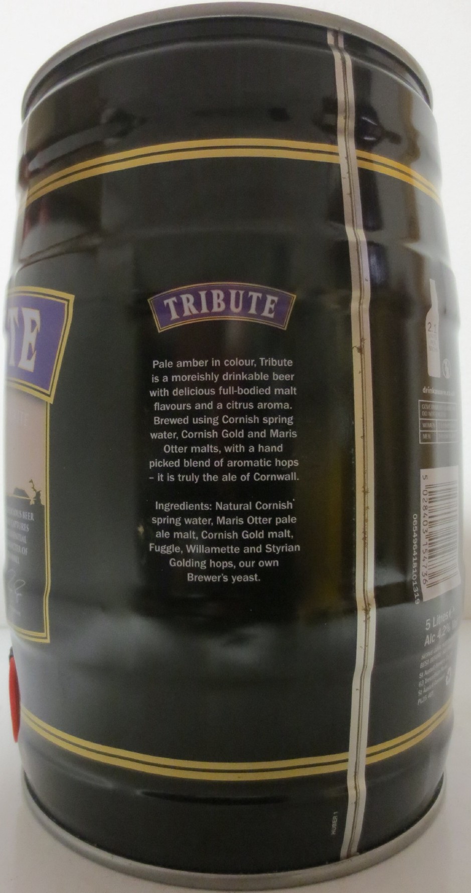ST AUSTELL BREWERY TRIBUTE THE SOUTH WEST´S FAVOURITE (5L) Nr.1