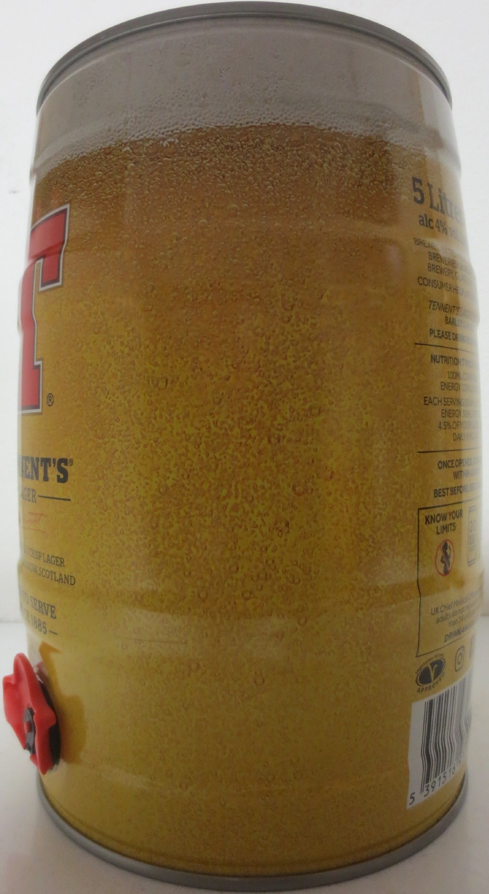TENNENT´S LAGER (5L) Nr.1 