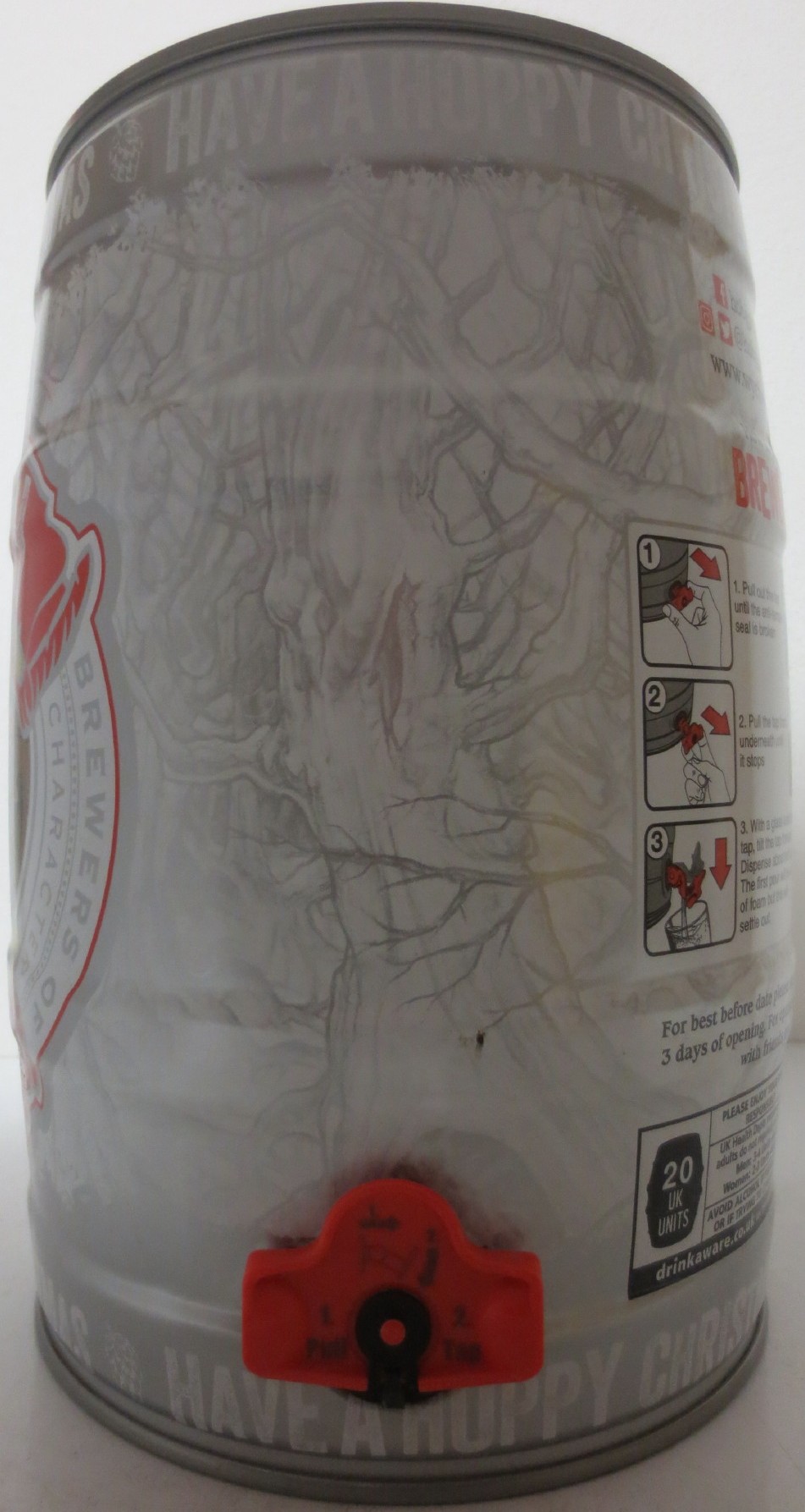 WYCHWOOD BREWERY BREWDOLPH Golden Xmas Beer (5L) Nr.1