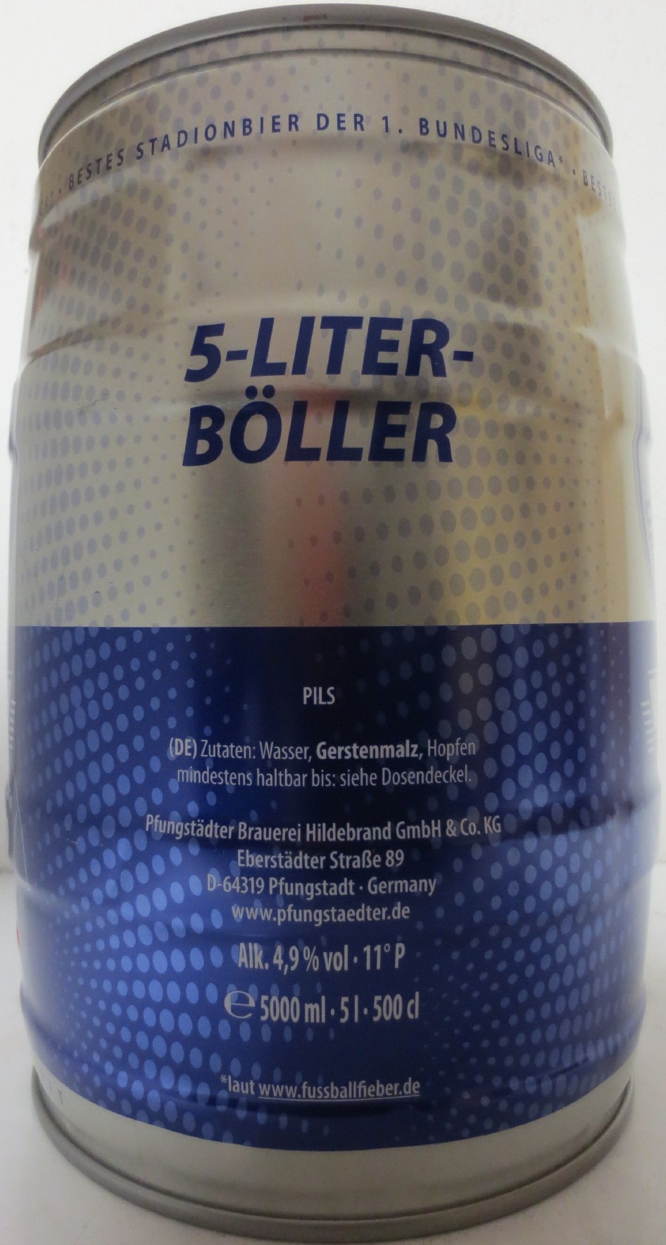 PFUNGSTÄDTER EDEL PILS Premium 12. MANN (5L) Nr.1