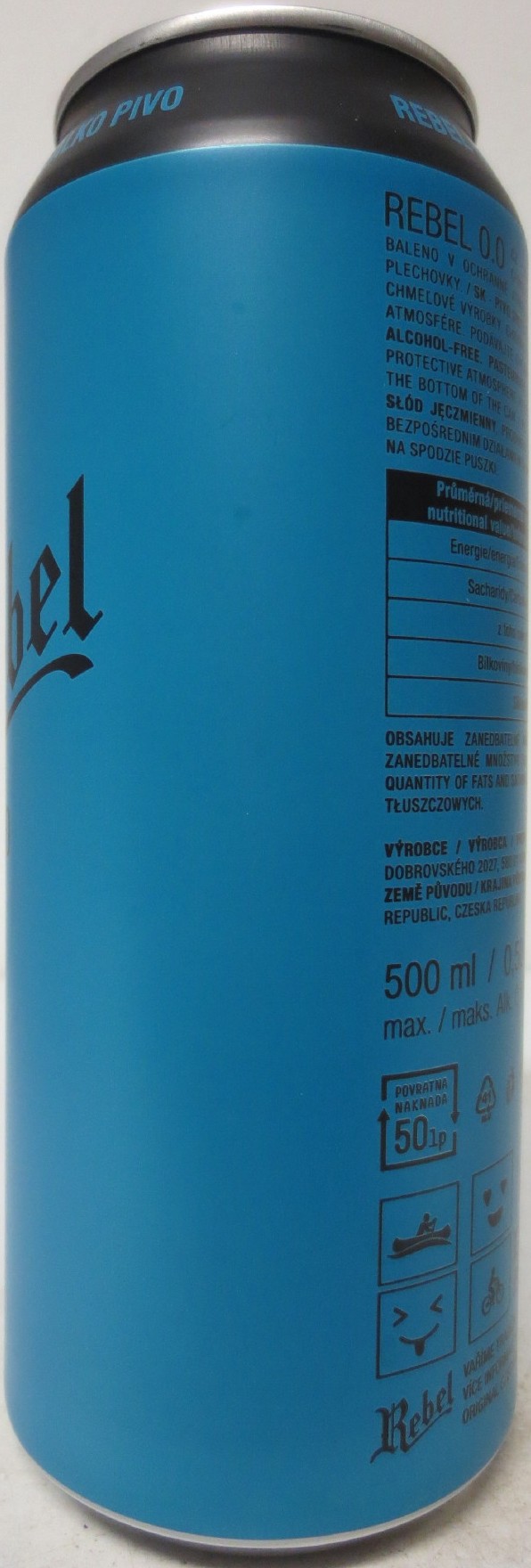 Rebel 0,0 (50cl) (B/O) č.2