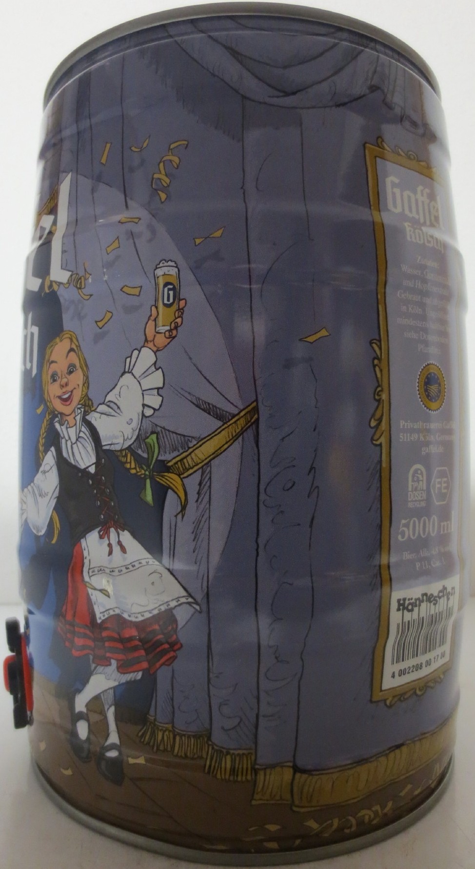 Gaffel kölsch Hänneschen (5L) Nr.1 