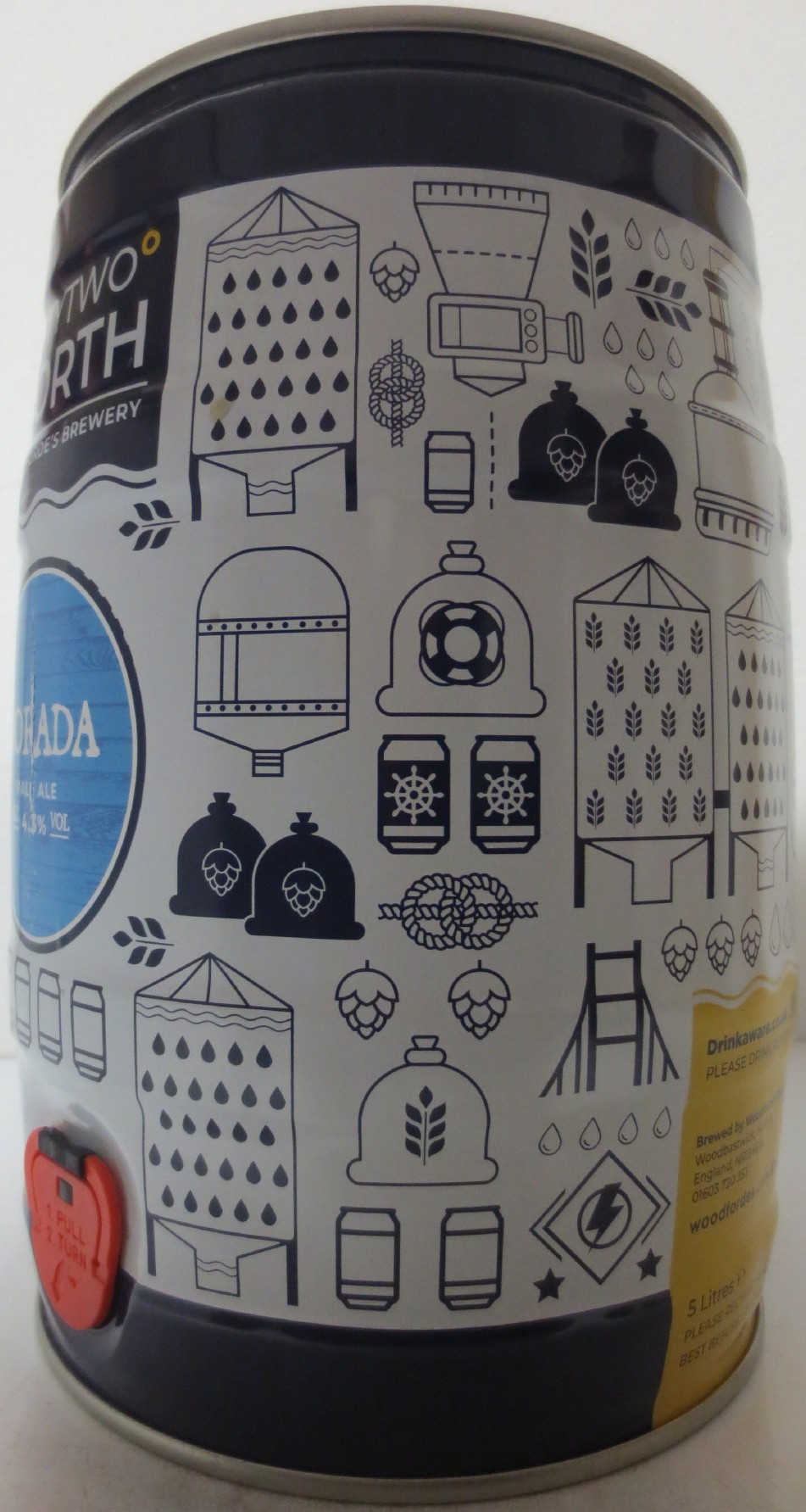WOODFORDE´S BREWERY FIFTYTWO NORTH NORADA PALE ALE (5L) Nr.1