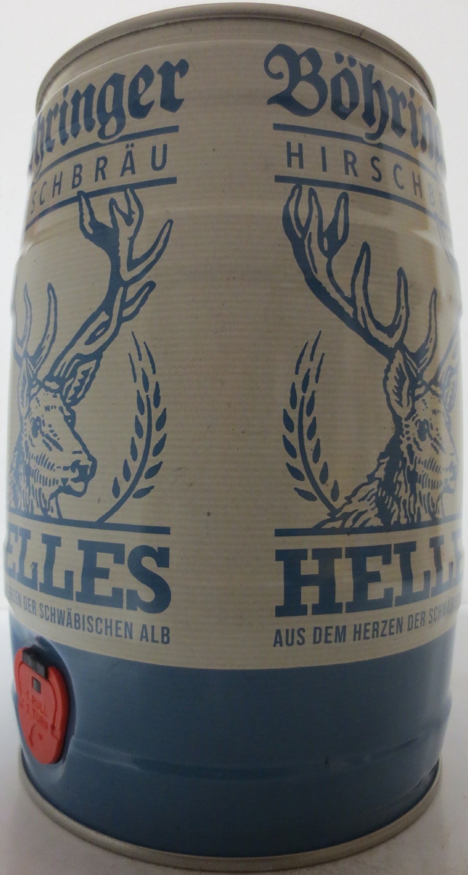 Böhringer HIRSCHBRÄU HELLES AUS DEM HERZEN DER SCHWÄBISCHEN ALB (5L) Nr.1