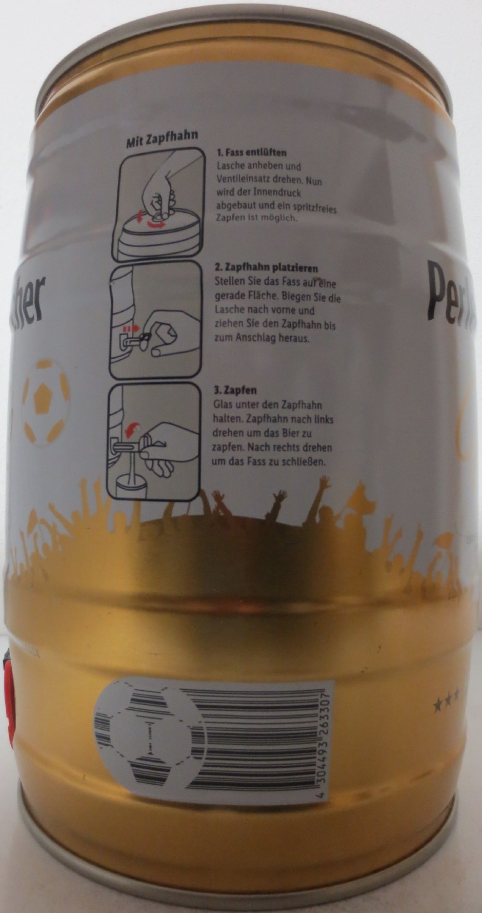 Perlenbacher Pils GEBRAUT NACH DEM DEUTSCHEN REINHEITSGEBOT (5L) Nr.1 