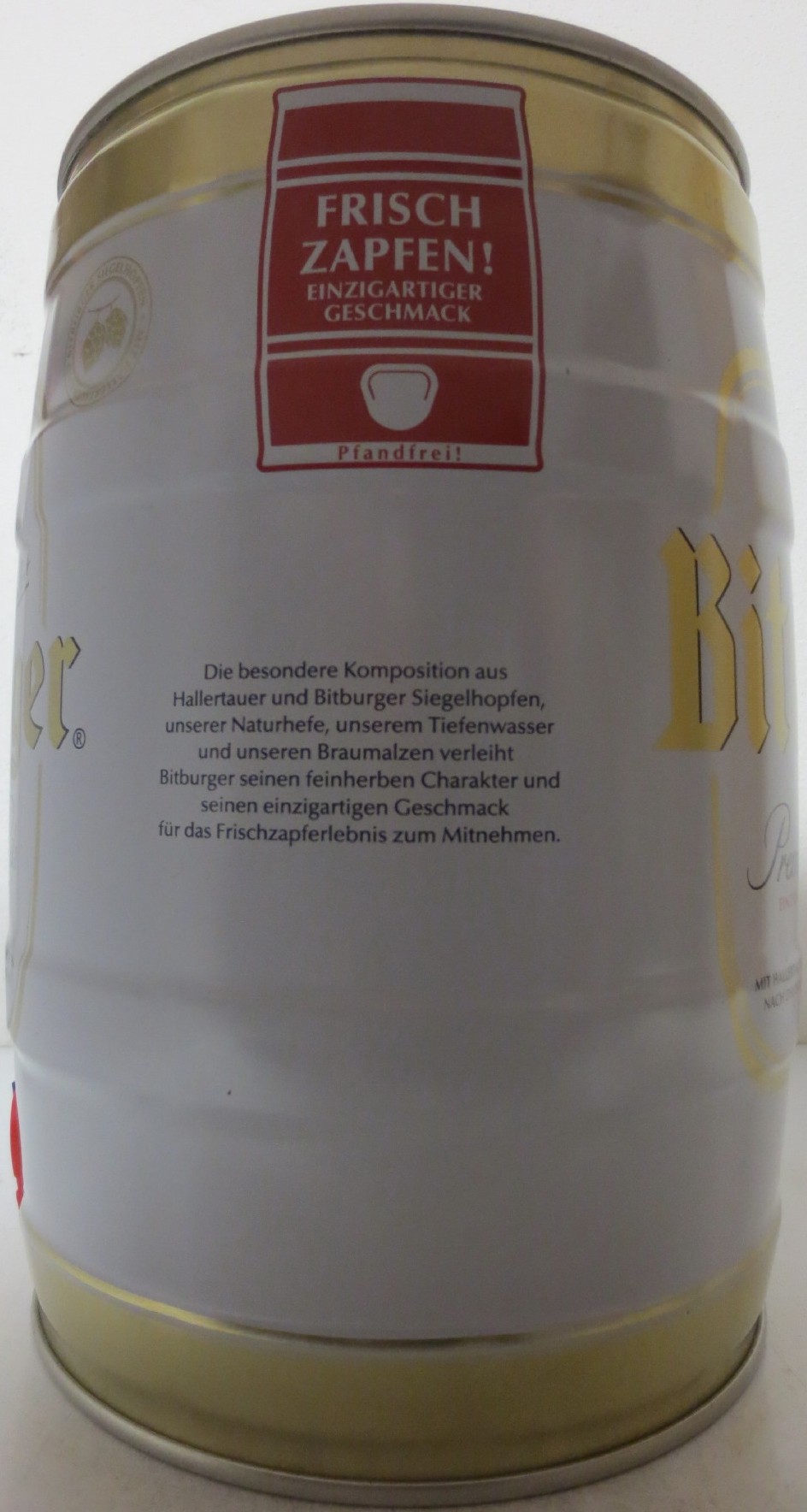 Bitburger Premium Pils EINZIGARTIGER GESCHMACK (5L) Nr.1 