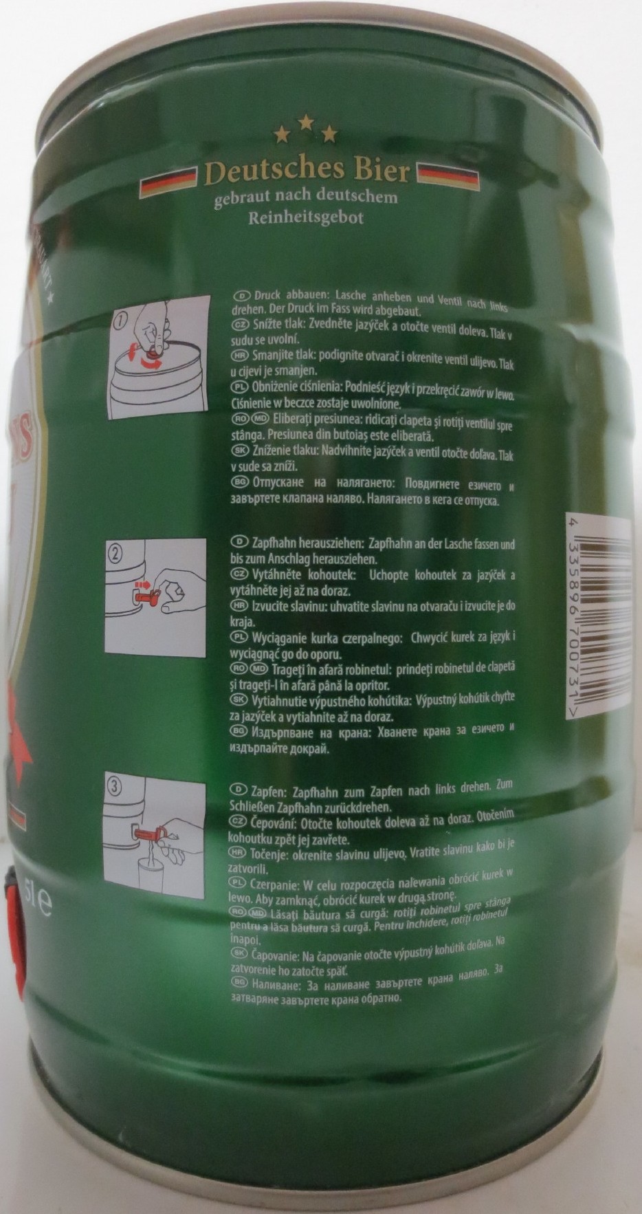 STEPHANS BRÄU Pils PREMIUM Deutsches Bier (5L) Nr.1