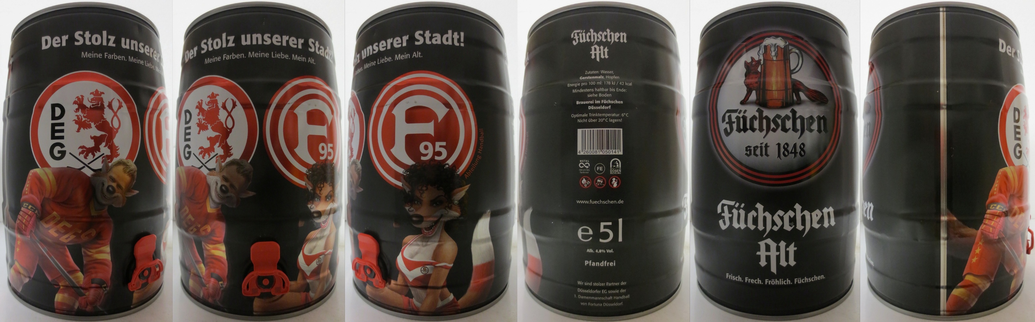 Füchschen Alt Der Stolz unserer Stadt! Meine Farben. Meine Liebe. Mein Alt. (5L) Nr.1 