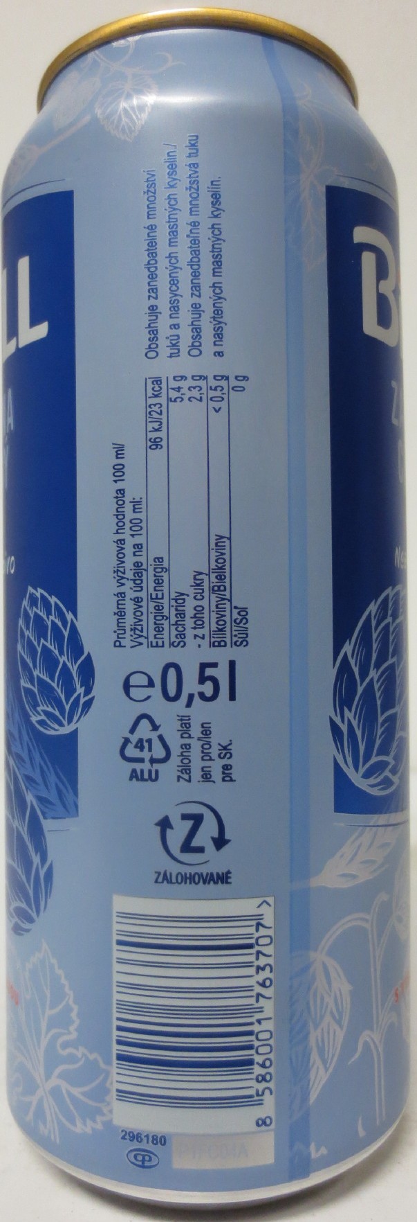  BIRELL ZA STUDENA CHMELENÝ Nealkoholické pivo BOHATÁ CHUŤ S VÝRAZNÝM CHMELOVÝM AROMA (50cl) (B/O) č.1 