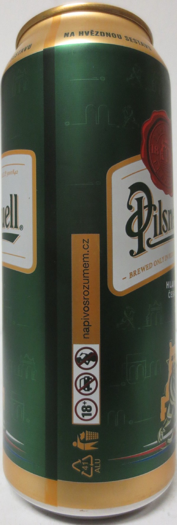 Pilsner Urquell HLAVNÍ PARTNER ČESKÉHO HOKEJE 2024 (50cl) (B/O) č.1 
