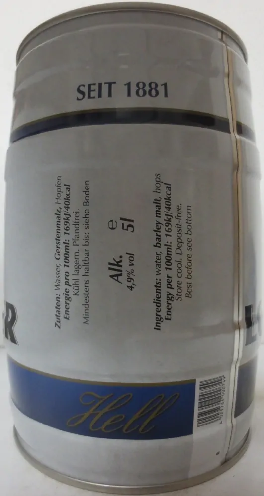 LOSCHER (blue) (5L) Nr.1 