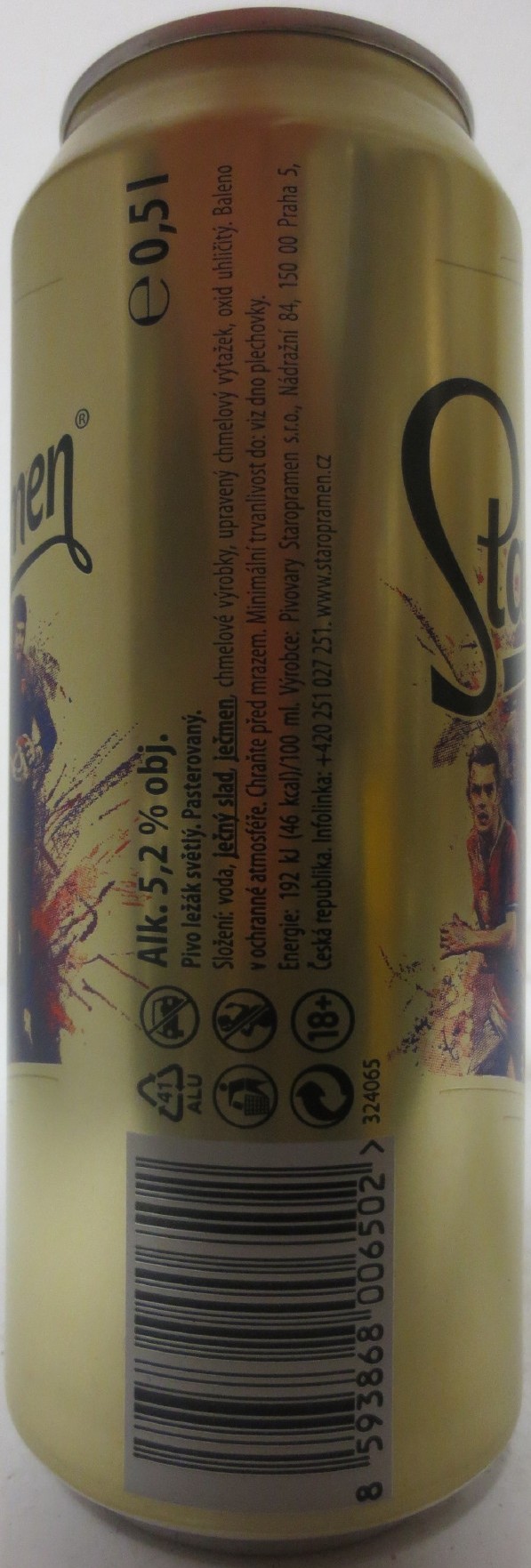 Staropramen 12 PARTNER ČESKÉ FOTBALOVÉ REPREZENTACE (50cl) (B/O) č.1