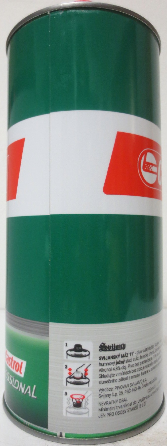 Svijany SVIJANSKÝ MÁZ 11° Servind Castrol PROFESIONAL (200cl) č.1 