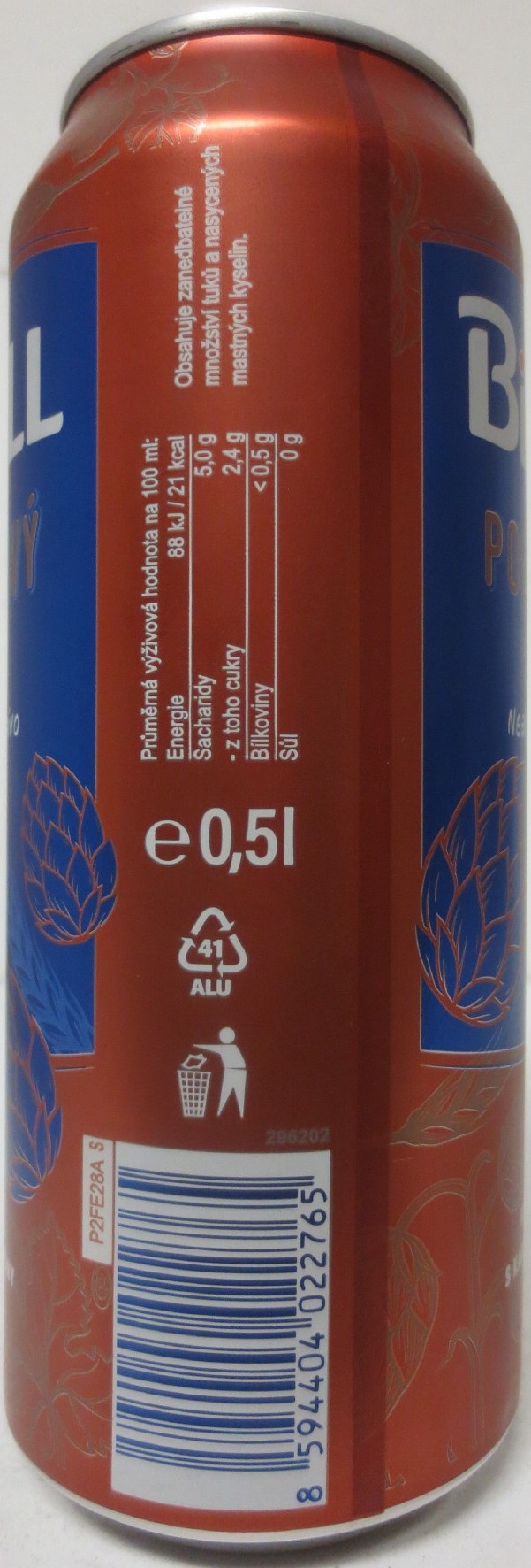 BIRELL POLOTMAVÝ Nealkoholické pivo VÝRAZNÁ CHUŤ S KARAMELOVÝMI TÓNY (50cl) (B/O) č.1