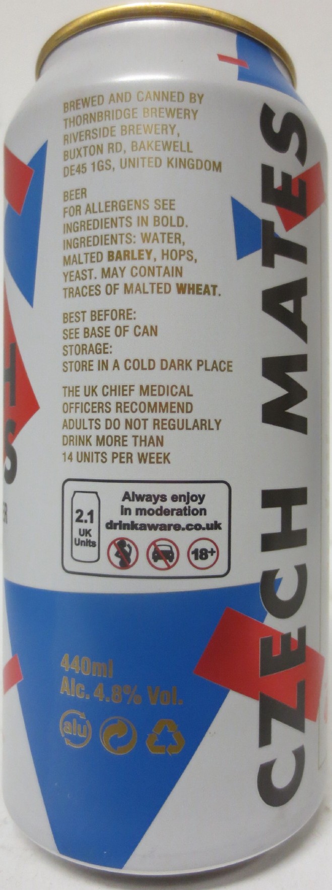 BUDWEISER Budvar CZECH MATES CZECH - STYLE LAGER (44cl) (B/O) č.1 