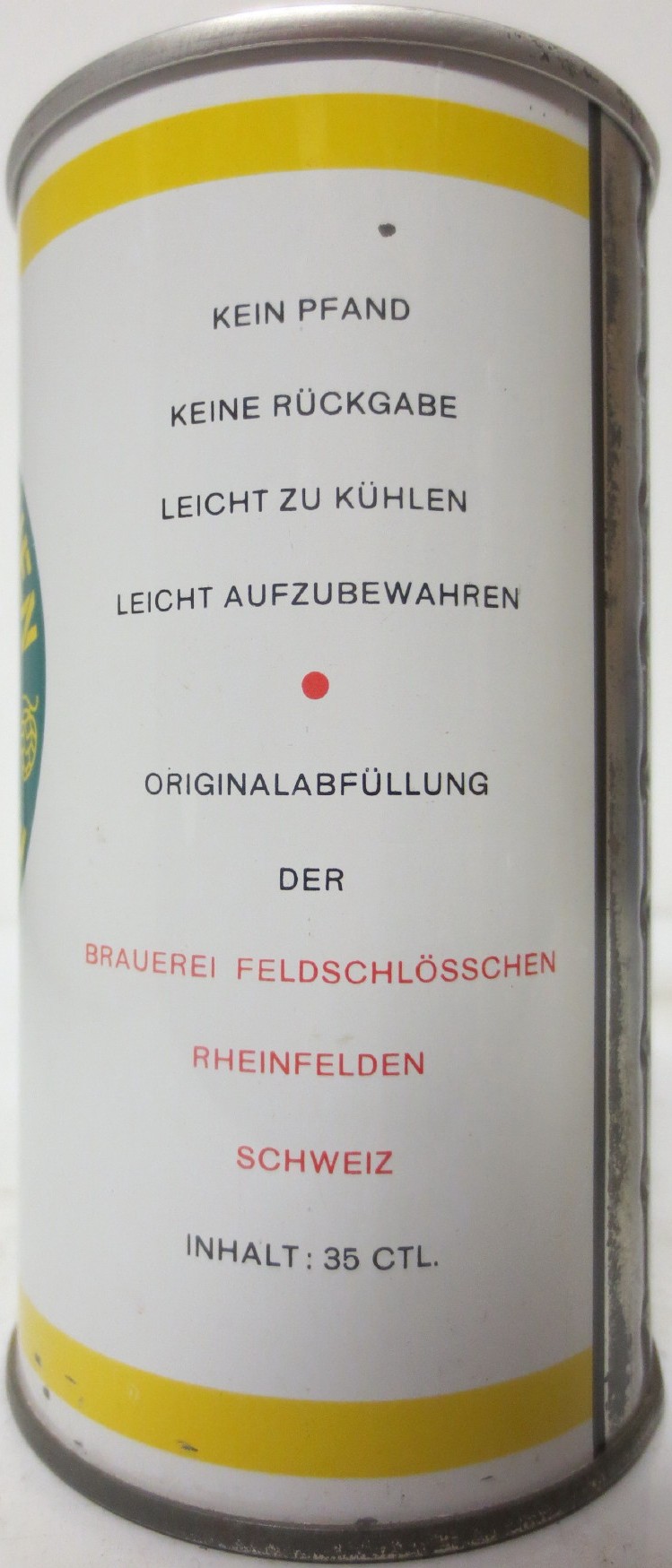 FELDSCHLÖSSCHEN HOPFENPERLE HELL-SPEZIAL BRAUEREI ABFÜLLUNG (35cl) (T/O) (SS) Nr.2