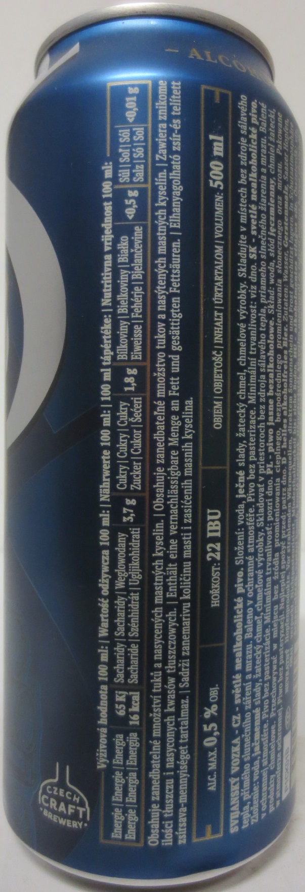 Svijany SVIJANSKÝ VOZKA - Nealkoholické pivo - 1564 Tradiční pivo bez pasterizace (CZ) (50cl) (B/O) č.1