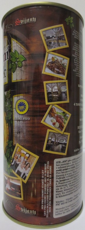 Svijany 450 Premiový ležák Radniční sklípek LIBEREC (200cl) č.1 