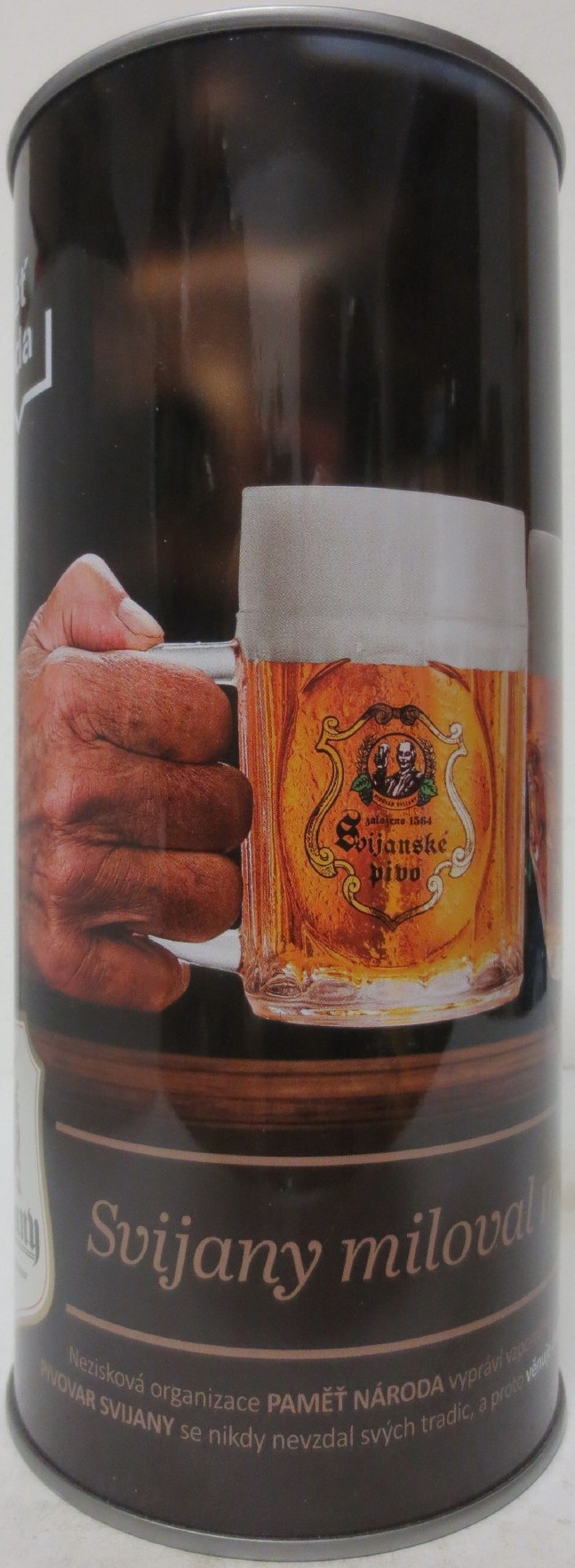 Svijany Český rodinný pivovar -1564- paměť národa Svijany miloval můj děda a teď i já. (200cl) č.1 