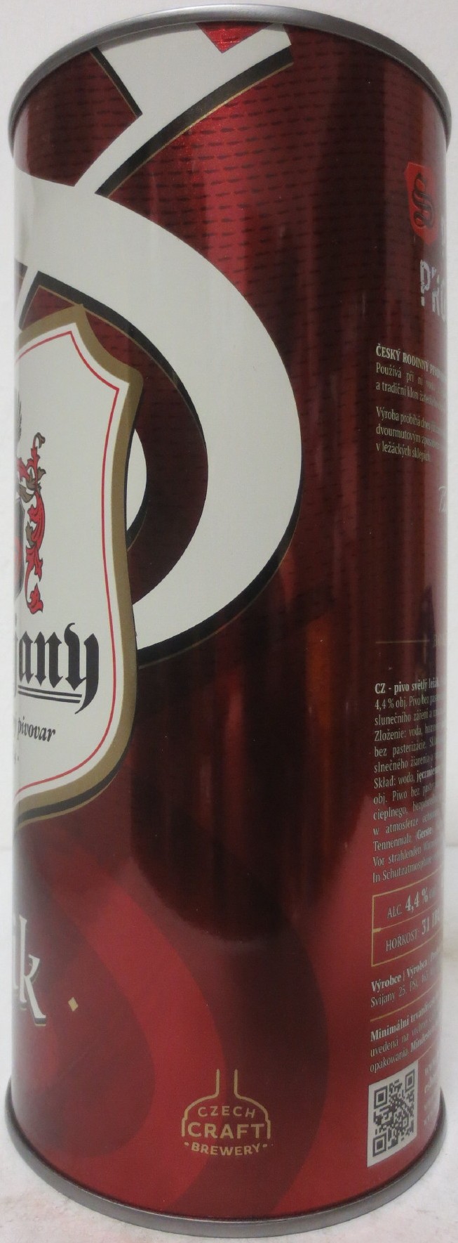 Svijany Český rodinný pivovar -1564- Šlik 11 III (200cl) č.1 