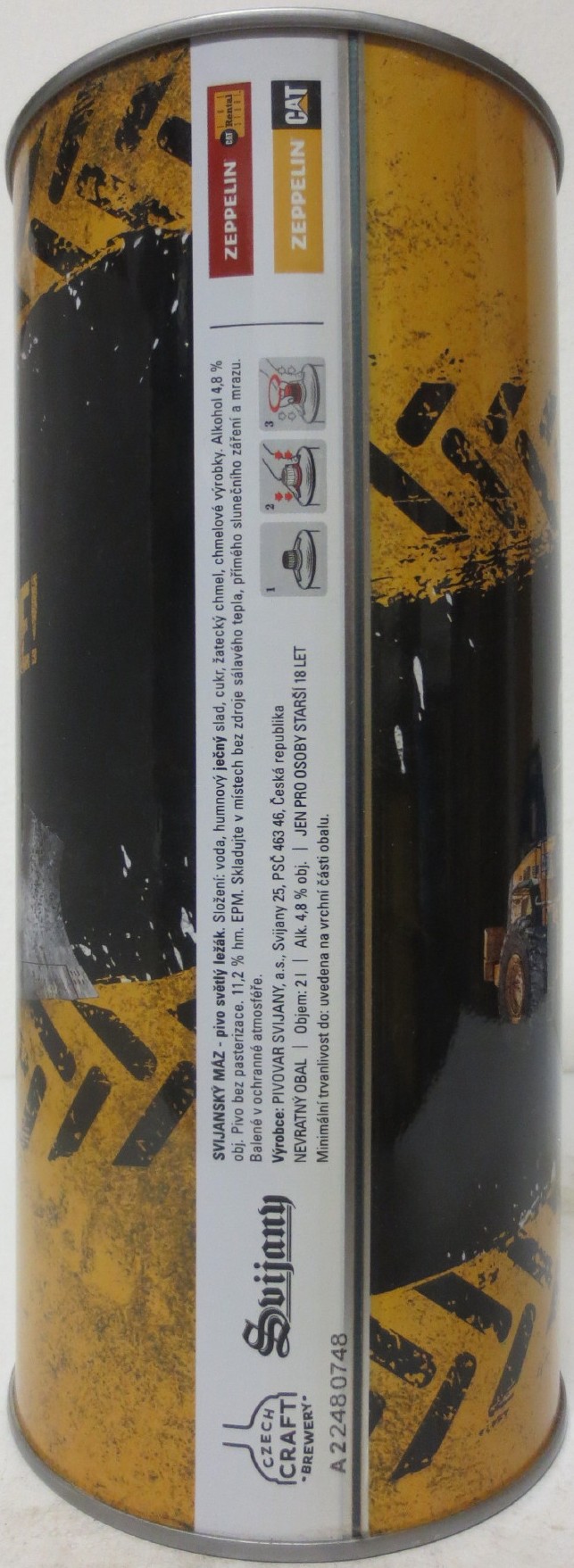 Svijany SVIJANSKÝ MÁZ ZEPPELIN CAT Rental AŤ CHUTNÁ DOBŘE! (200cl) č.1 