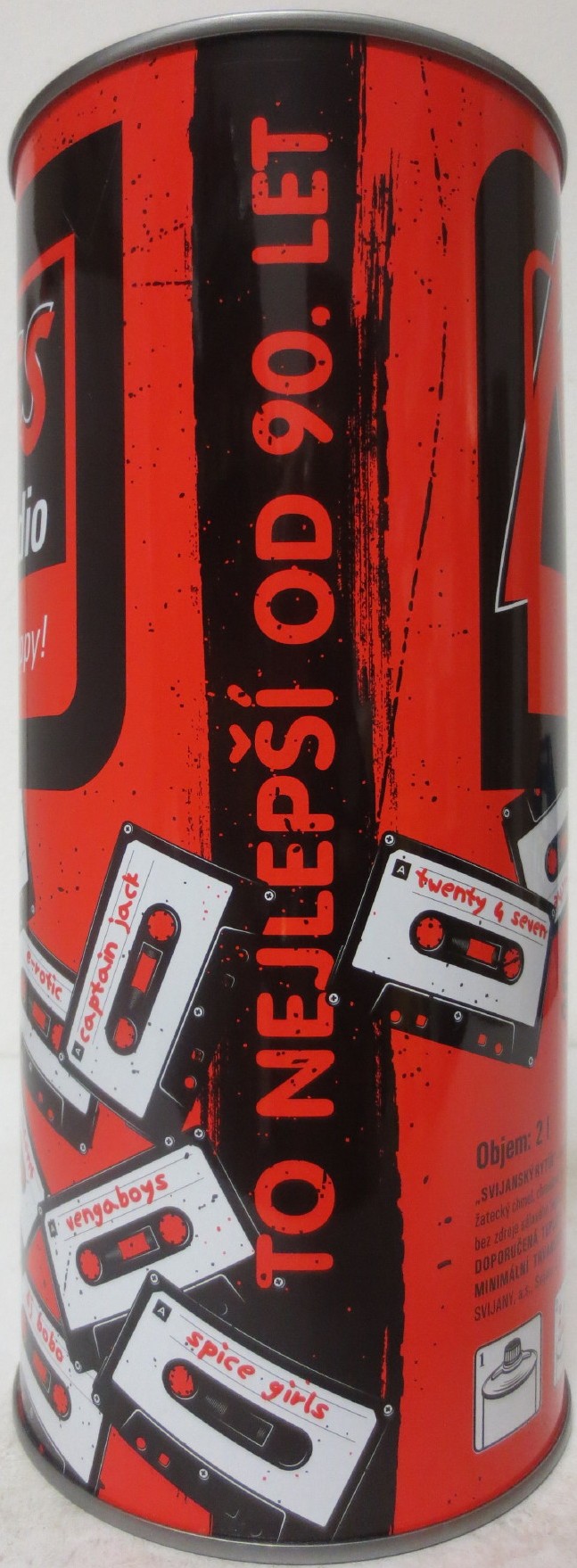 Svijany SVIJANSKÝ RYTÍŘ Kiss Rádio ...be happy! (200cl) č.1 