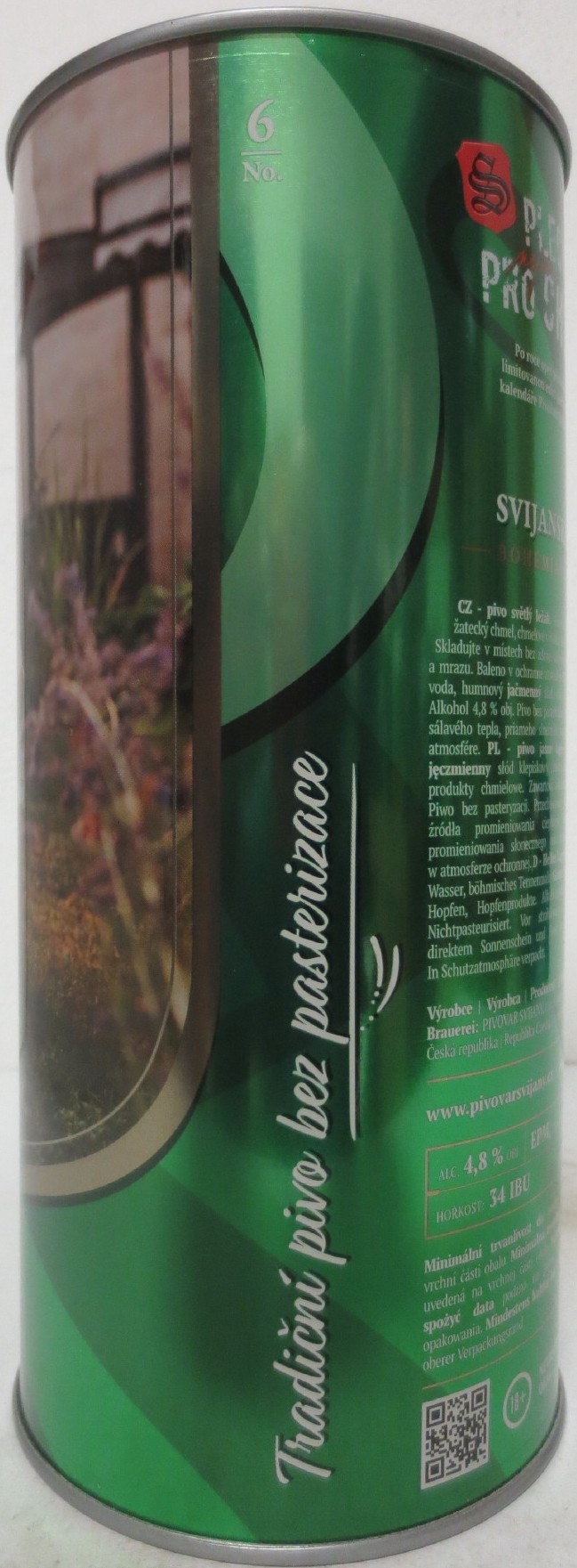 Svijany SVIJANSKÝ MÁZ dívky z kalendáře č.6-No. 2023 (200cl)