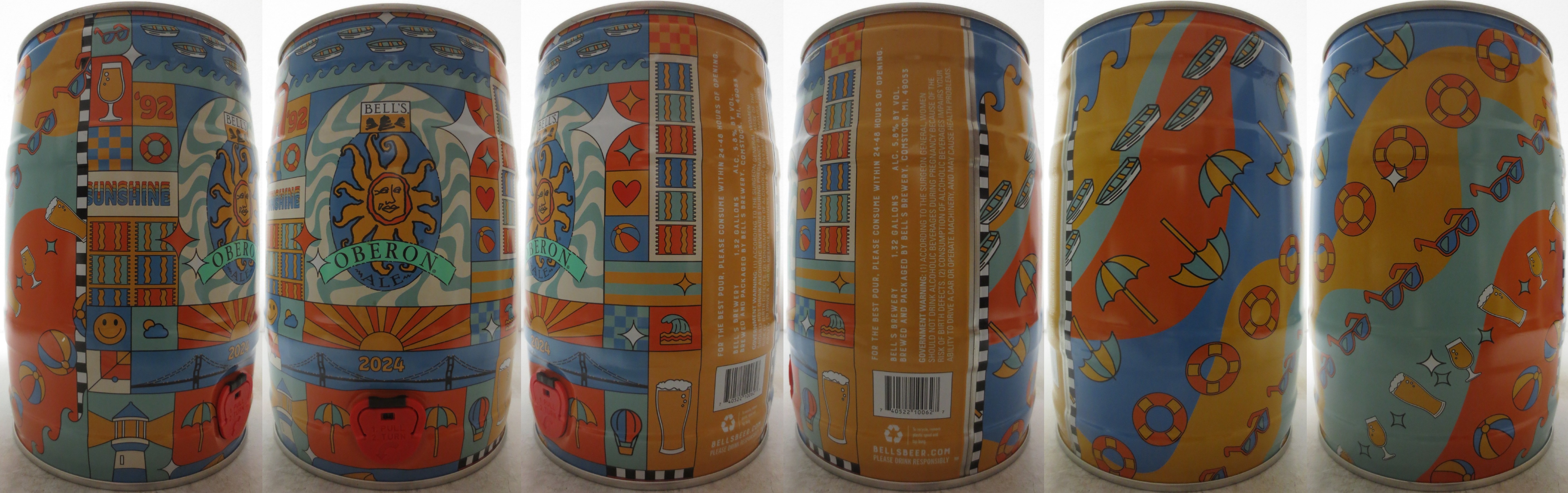 BELL´S OBERON ALE 2024 (5L) Nr.1 