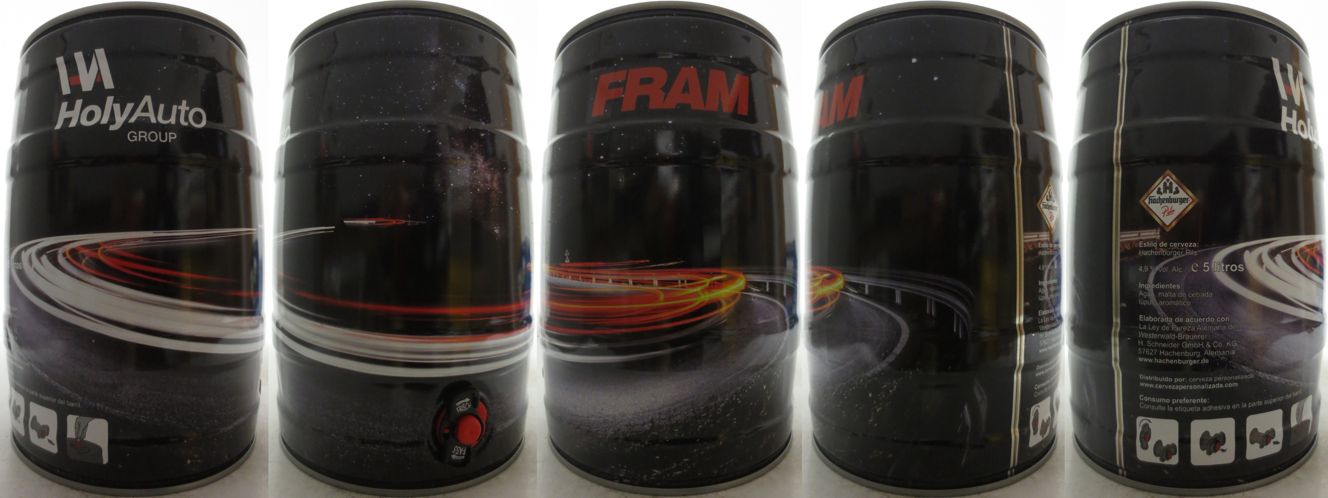 Hachenburger Pils Holy Auto GROUP FRAM (5L) Nr.1