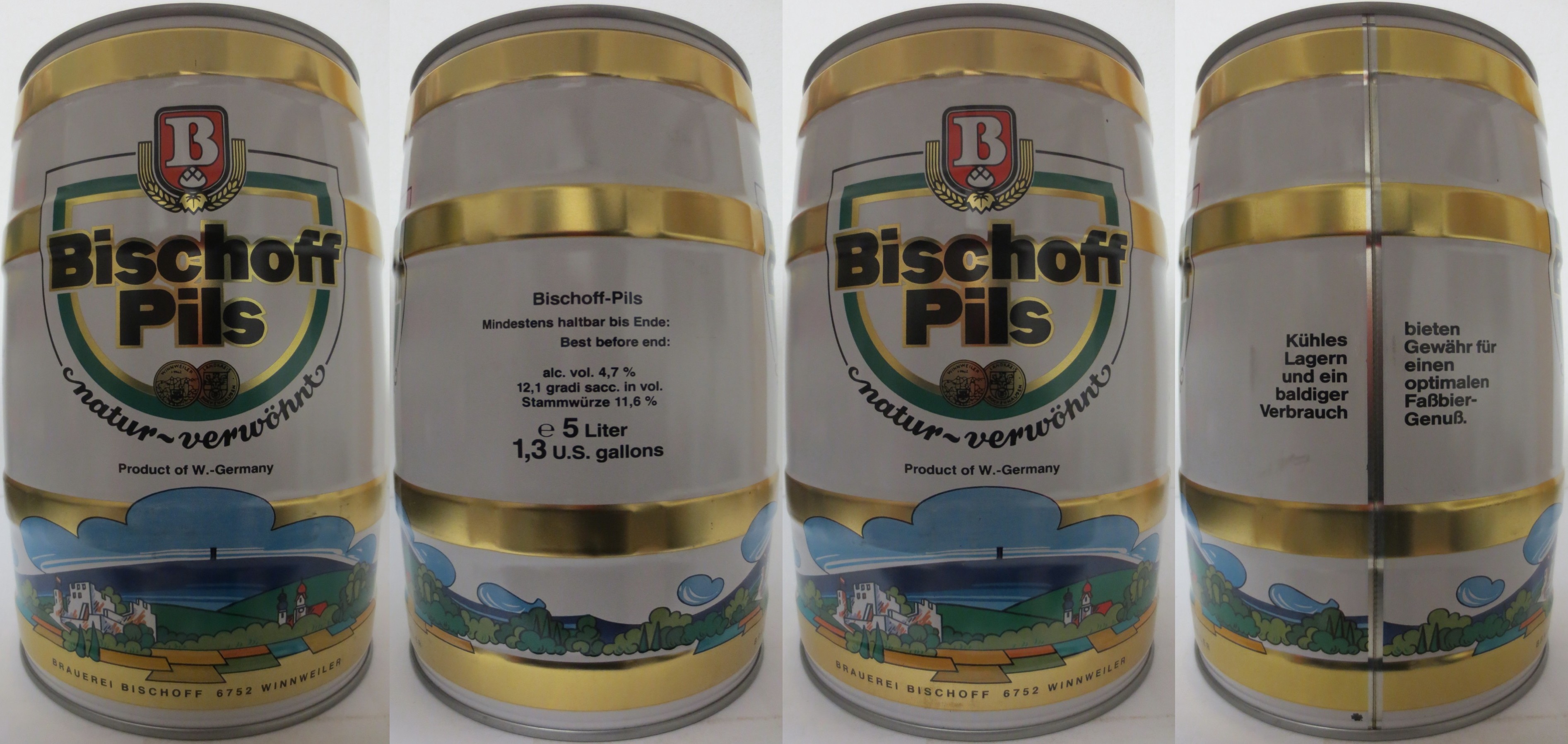 Bischoff Pils natur-verwöhnt (5L) Nr.1