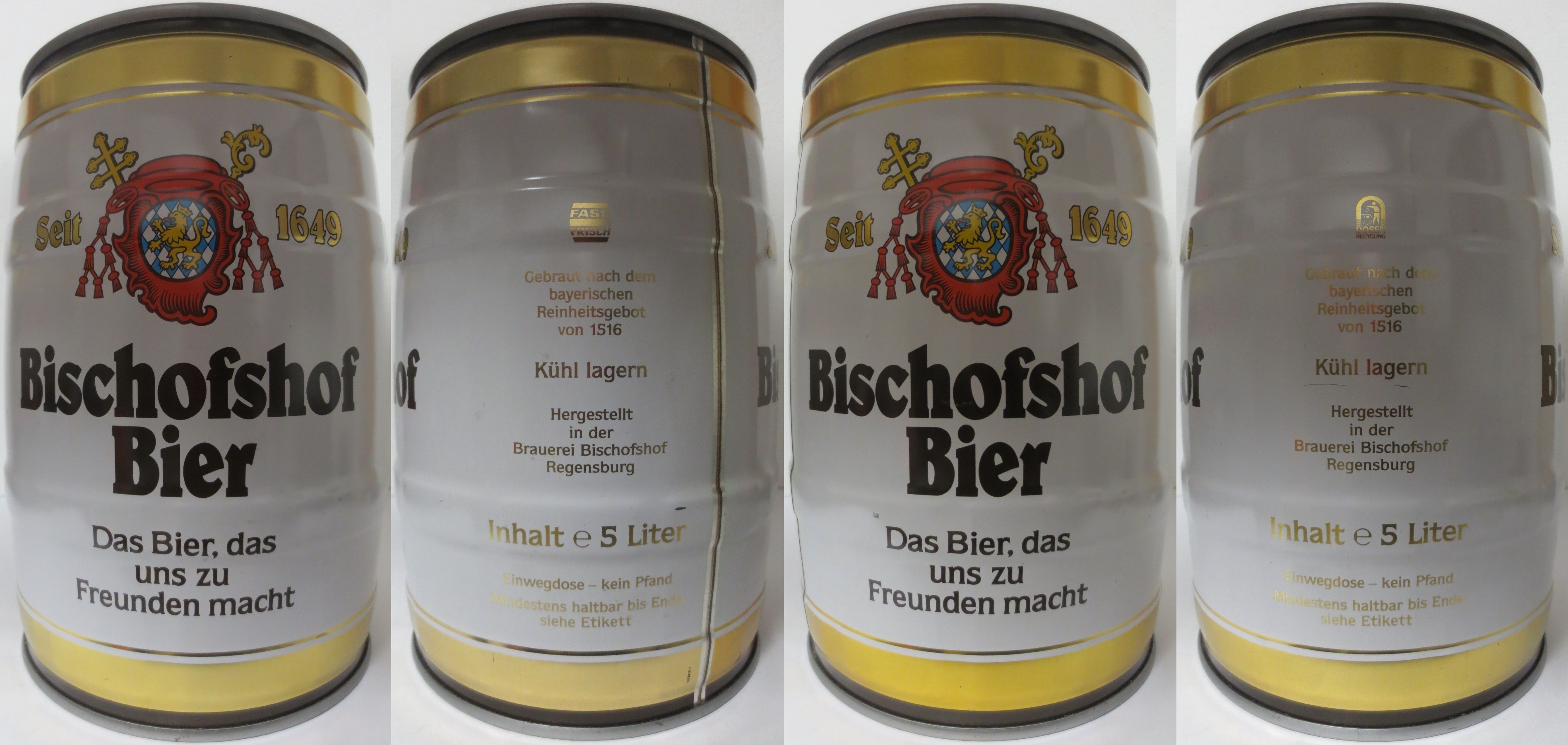 Bischofshof Bier Das Bier, das uns zu Freuden macht (5L) Nr.1 