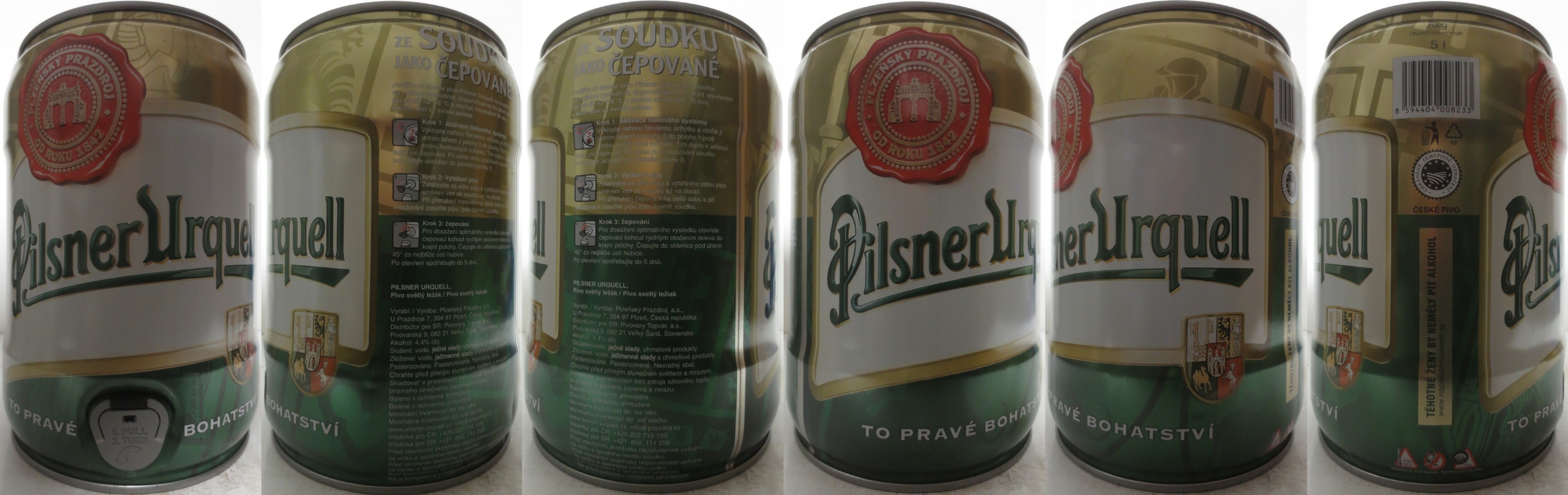 Pilsner Urquell TO PRAVÉ BOHATSTVÍ (5L) č.6a