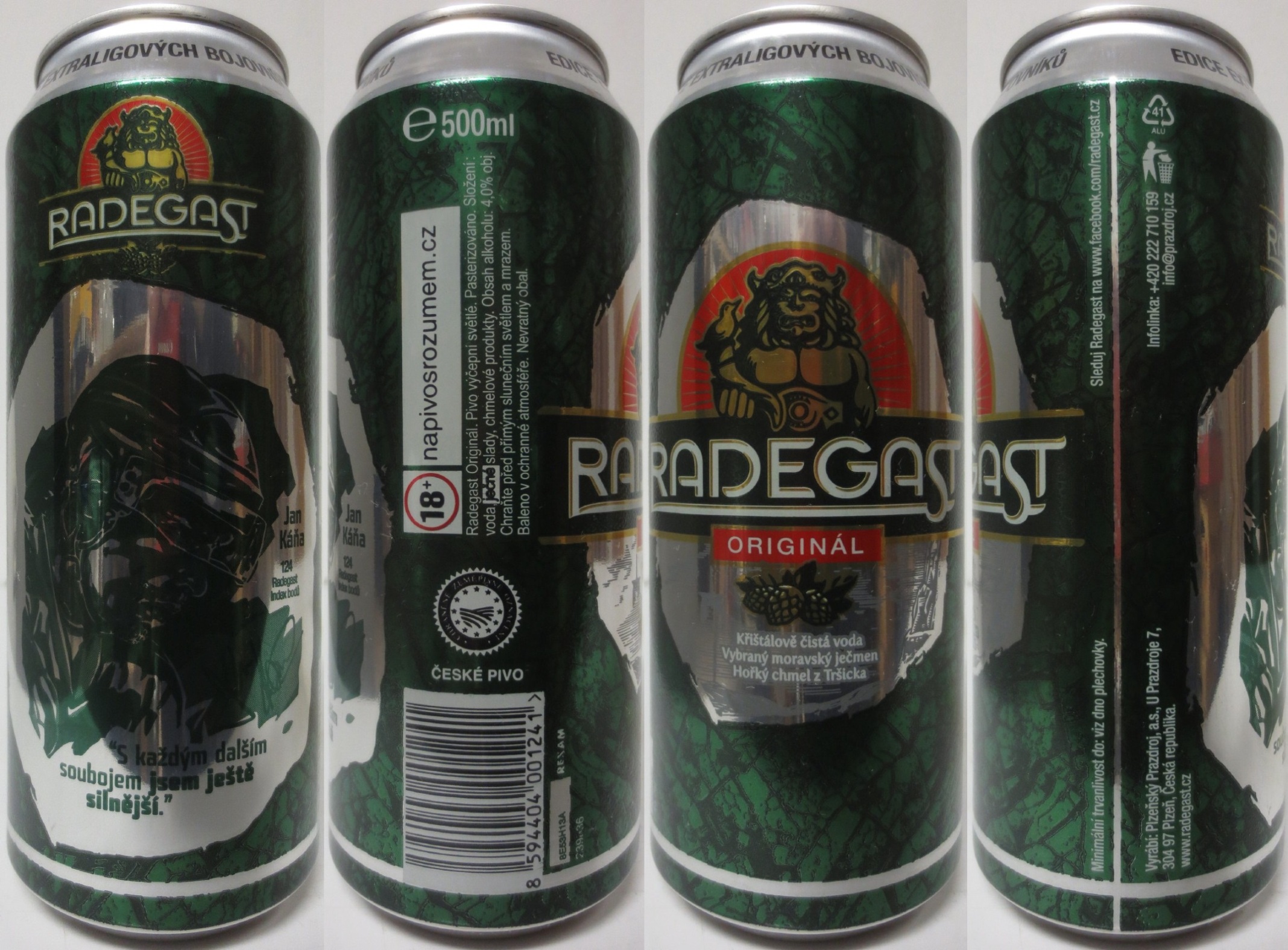 RADEGAST ORIGINAL EDICE EXTRALIGOVÝCH BOJOVNÍKŮ kompletní sérei (6ks) (CZ) (50cl) (B/O)