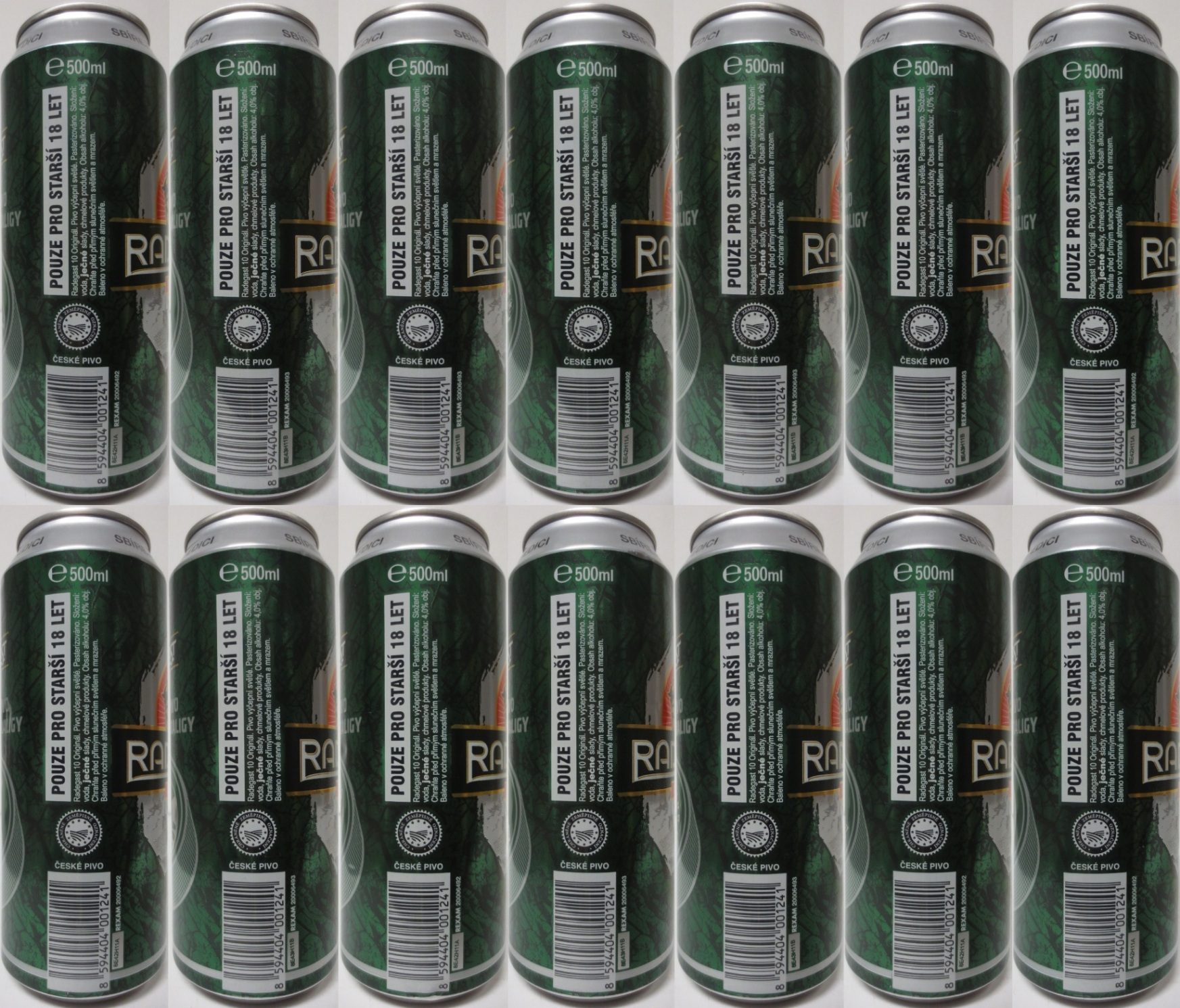 RADEGAST ORIGINÁL SBÍREJ EXTRALIGOVOU EDICI kompletní série (14ks) (CZ) (50cl) (B/O)