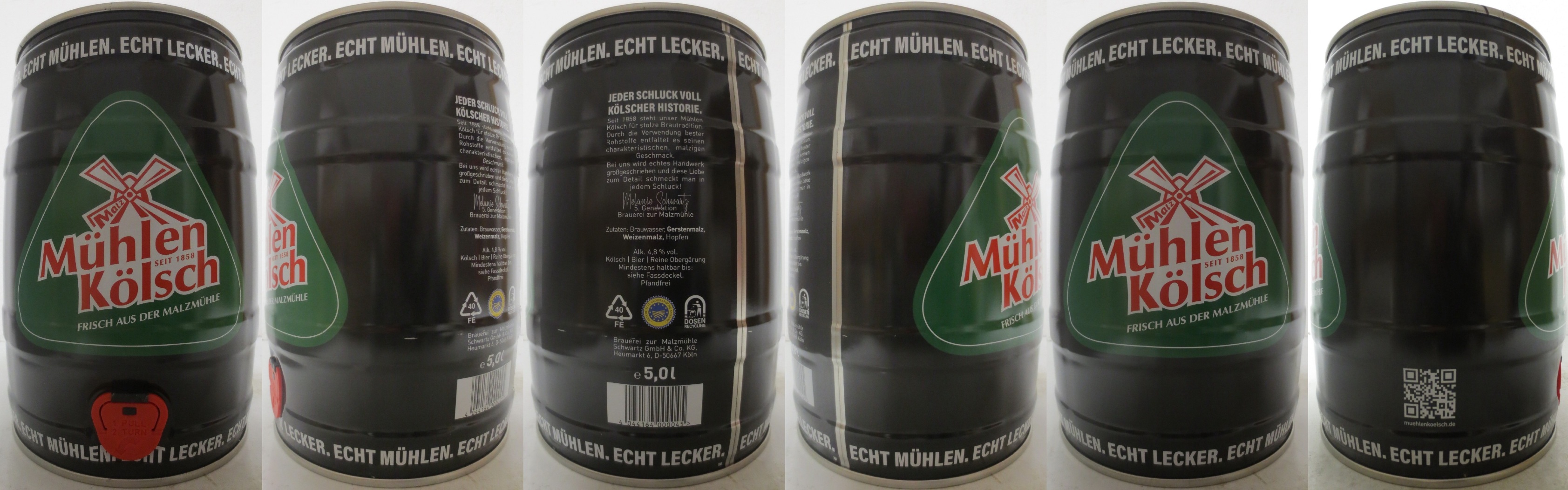 Mühlen Kölsch FRISCH AUS DER MALZMÜHLE (5L) Nr.1 