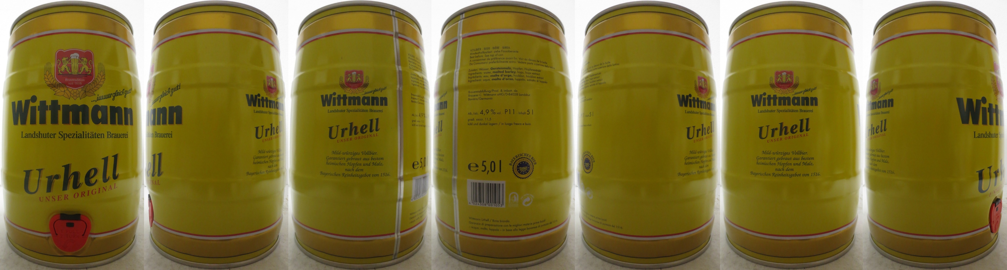 Wittmann Urhell UNSER ORIGINAL (5L) Nr.3