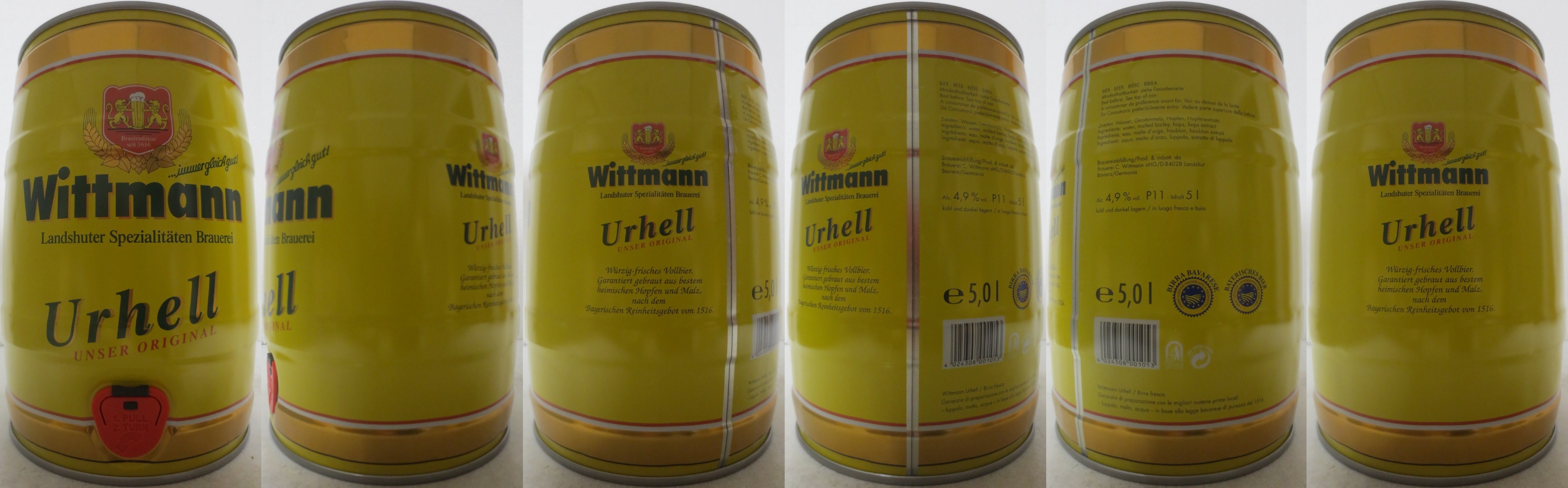 Wittmann Urhell UNSER ORIGINAL (5L) Nr.1