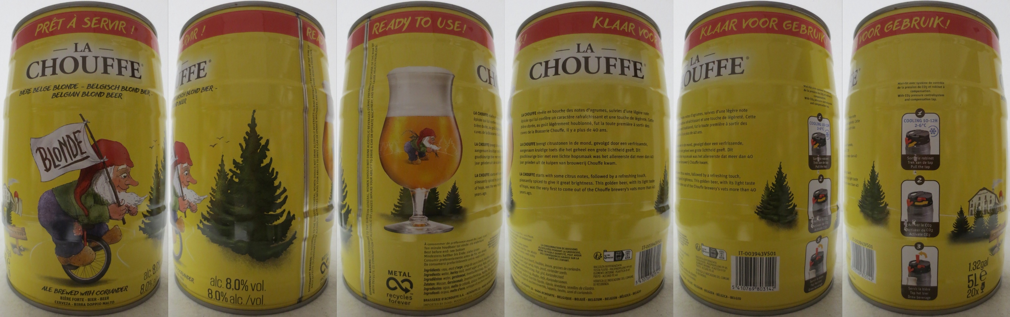 LA CHOUFFE BLONDE (5L) Nr.1 