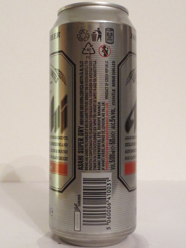 Asahi (50cl) (50cl) (B/O)