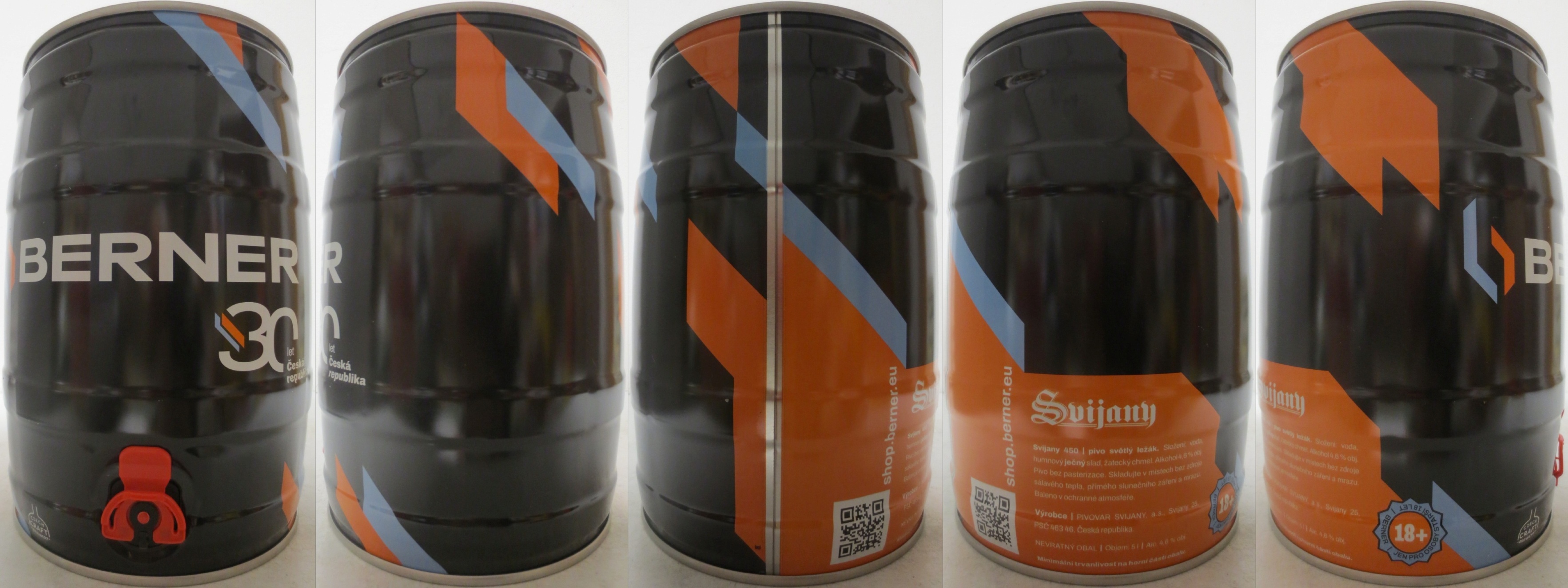 Svijany 450 BERNER 30 let Česká republika (5L) č.2 